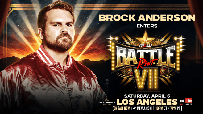Brock Anderson llega Battle Riot&nbsp;VII