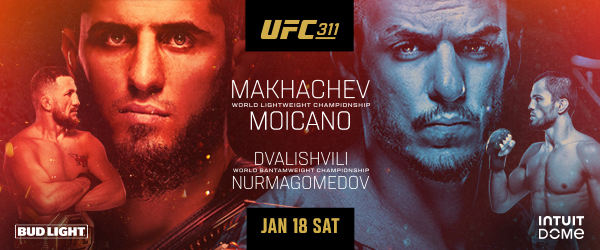 Resultados UFC 311: Makhachev vs&nbsp;Moicano