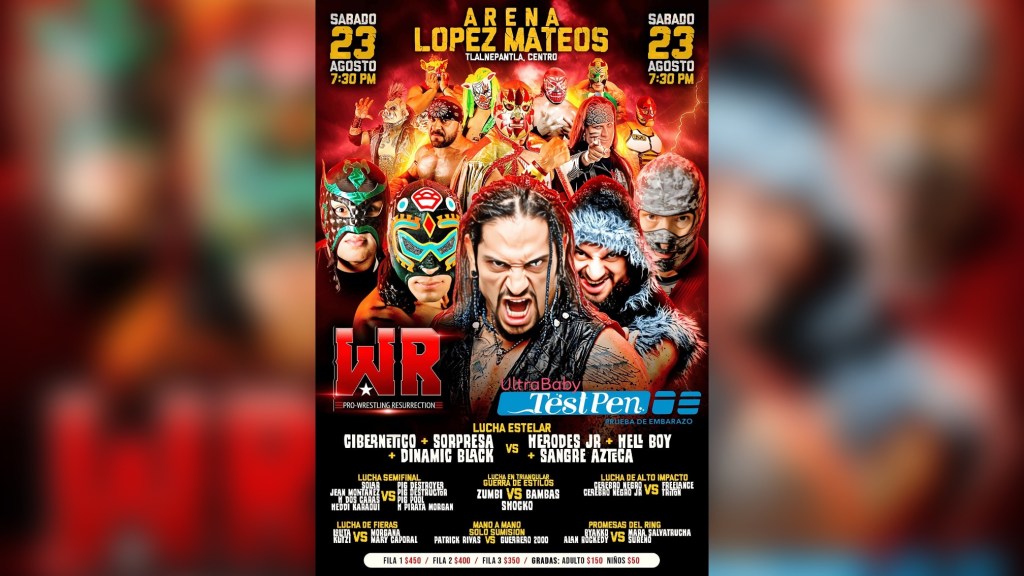 Pro-Wrestling Resurrection regresa a la Arena López Mateos con un cartel de alto&nbsp;impacto