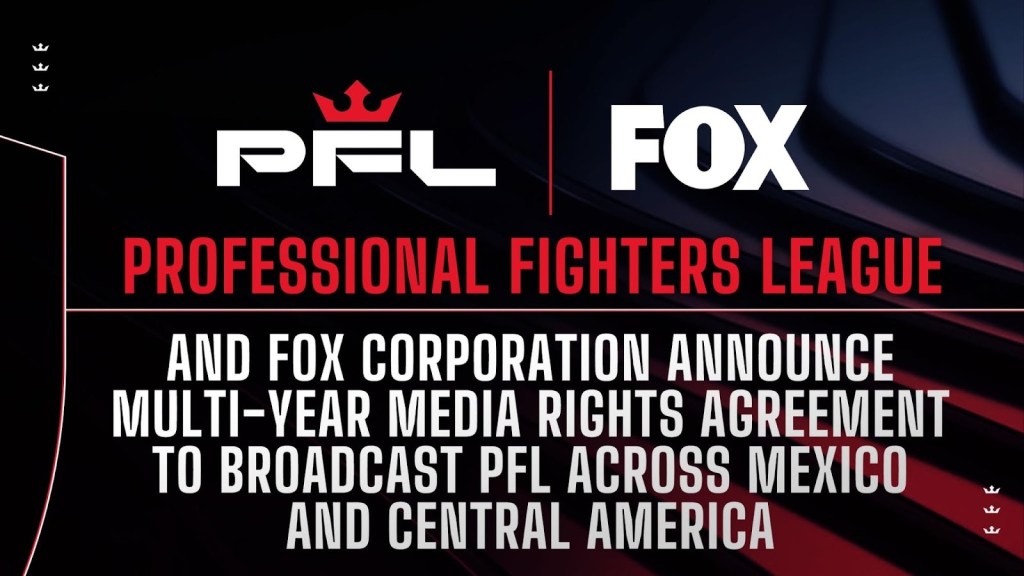 PFL firma acuerdo televisivo con FOX&nbsp;Corporation